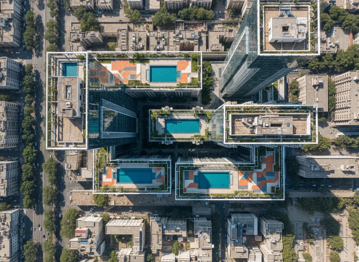 Real estate aerial photography